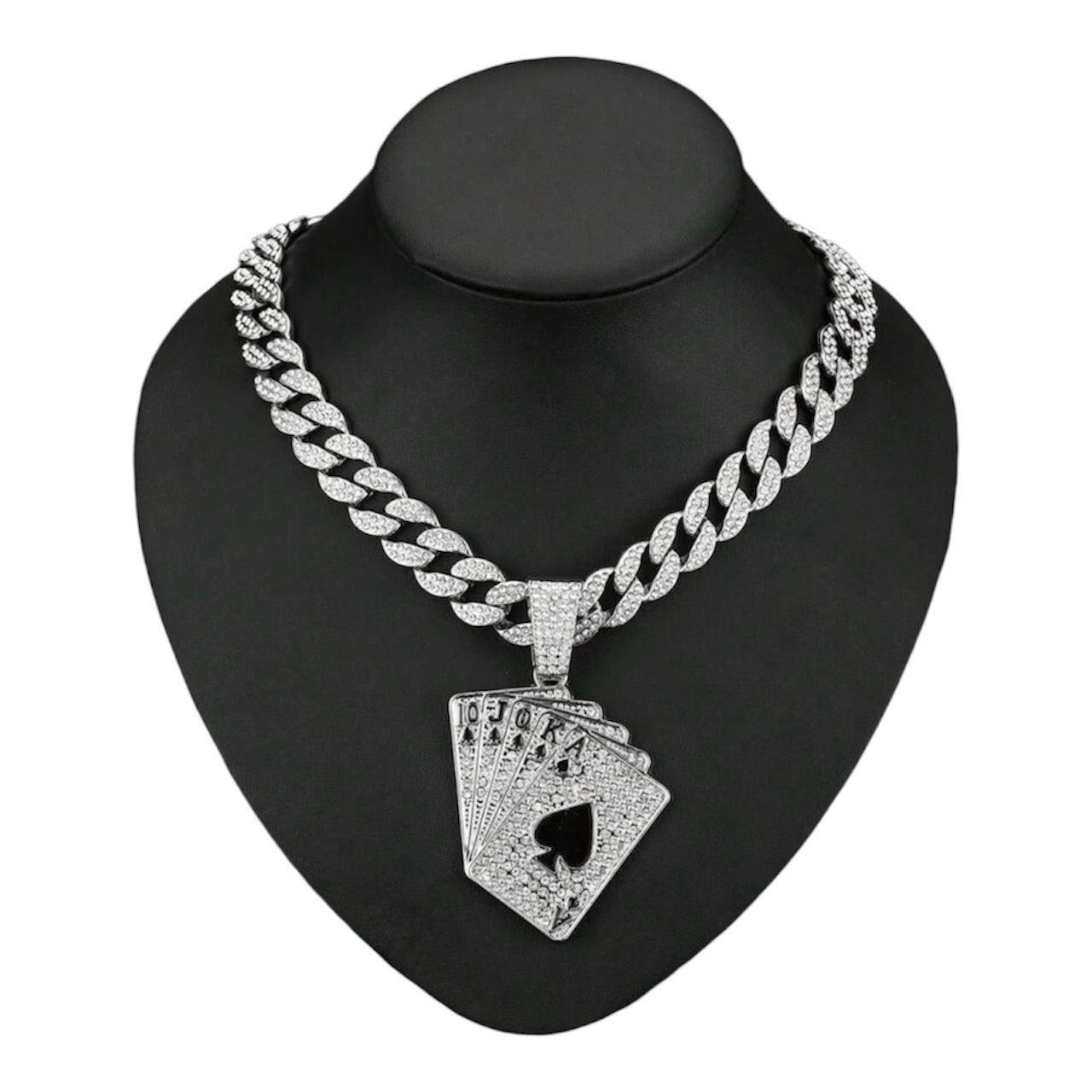 Necklace Shine Poker Pendant