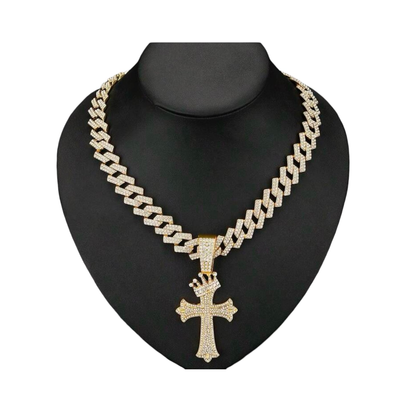 Necklace whit cross Pendant Gold