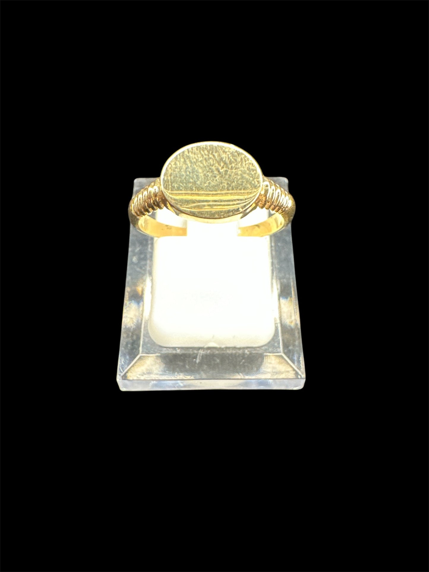 Ring yellow gold 14k
