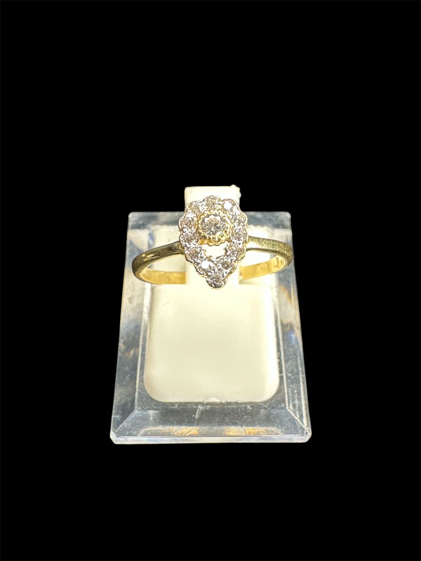 Solitaire Ring Engagement 14k