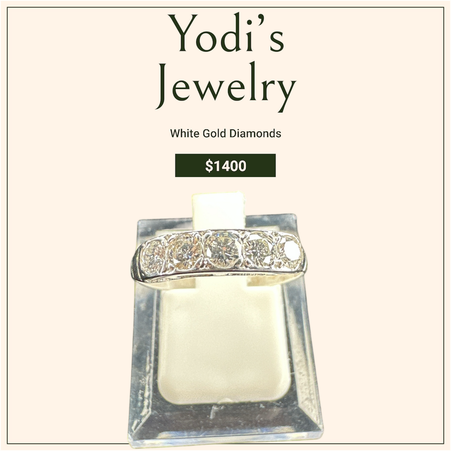 Eternity Ring Diamond 14k