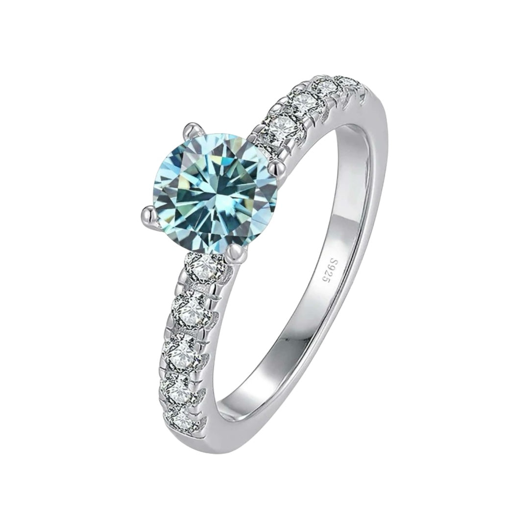 Engagement Moissanite Ring